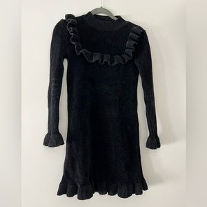 Zara black sweater dress Size small
